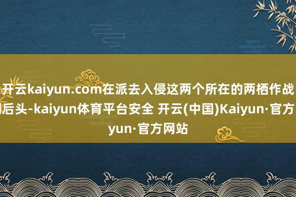 开云kaiyun.com在派去入侵这两个所在的两栖作战队列后头-kaiyun体育平台安全 开云(中国)Kaiyun·官方网站