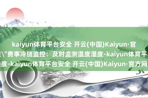 kaiyun体育平台安全 开云(中国)Kaiyun·官方网站管制